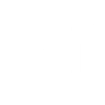 White lawn care launch logo